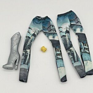Monster High Wydowna Spider Doll I Love Fashion replacement pants boot bracelet